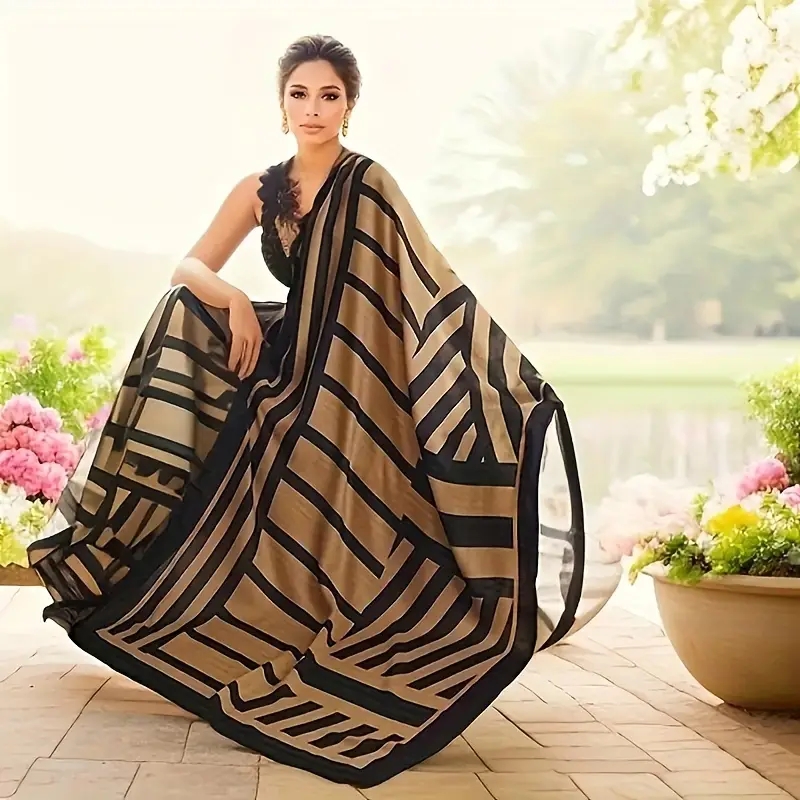 Travel Accessories Aesthetic - Fashion Katun Linen Ringan Bungkus Wanita