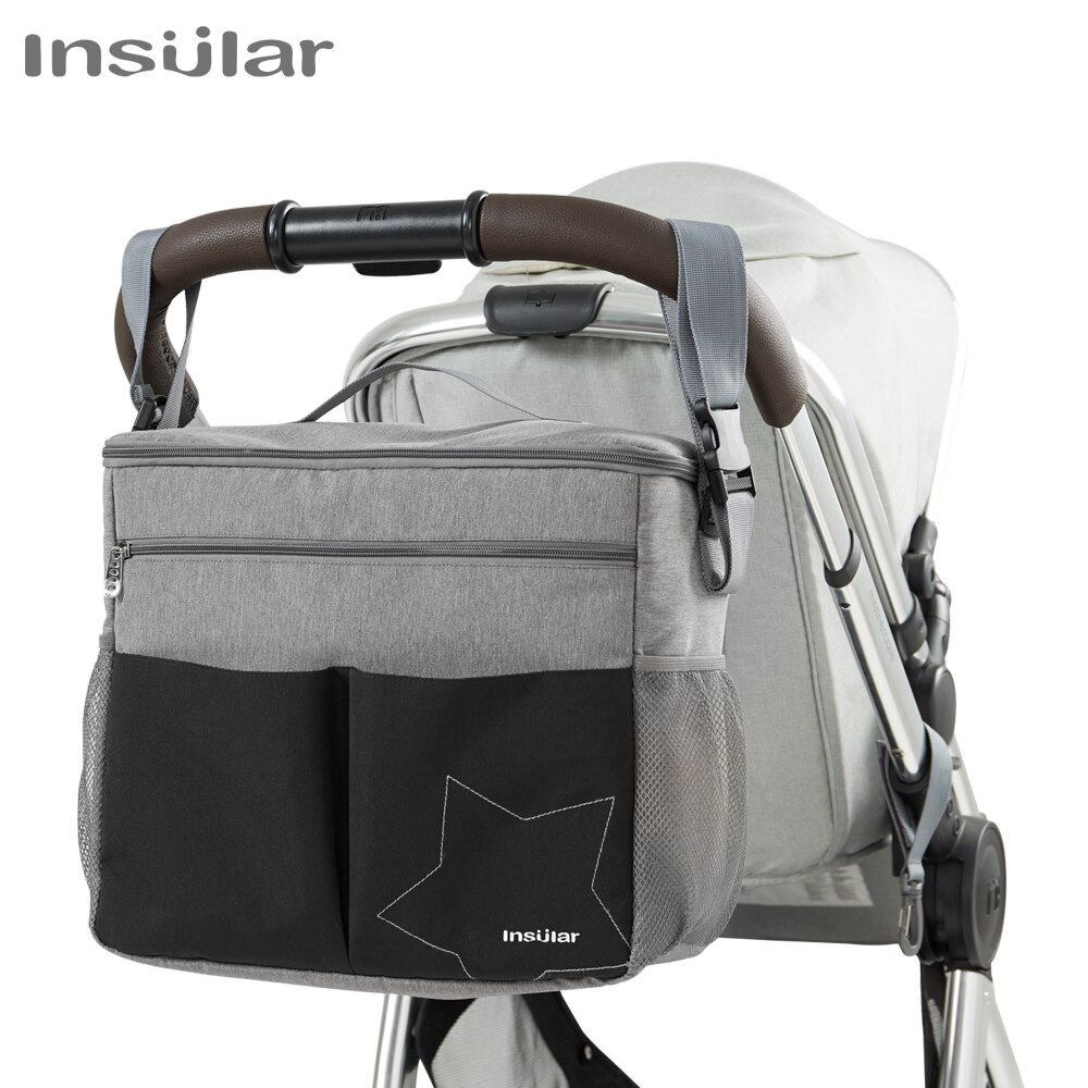 Travel Accessories Baby - Tas Popok Bayi Kapasitas Besar Insular