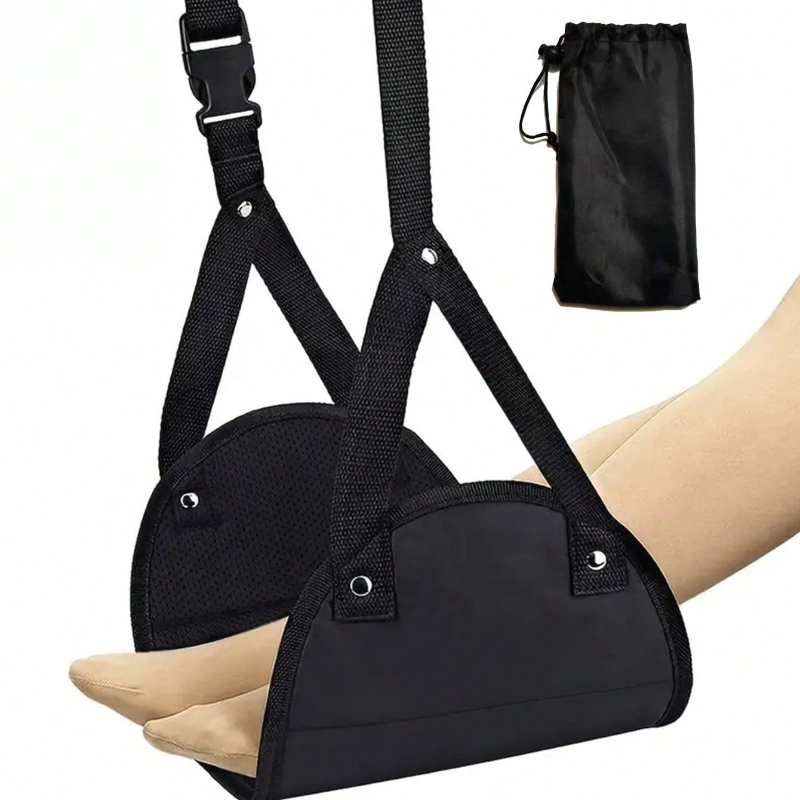 Travel Accessories Long Flight - Tempat Tidur Gantung Pijakan Kaki Portabel