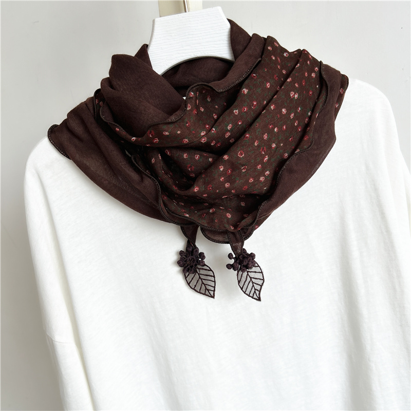 Travel Accessories Aesthetic - Fashion 2025 Musim Gugur Baru Syal