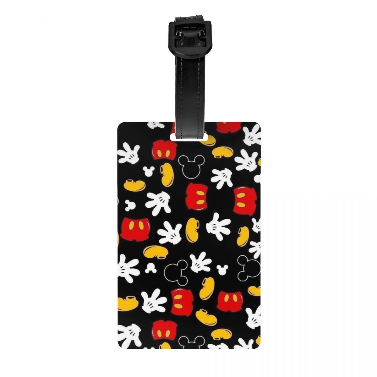 Luggage Cover Protector - Tag Bagasi M-Mouse Kustom untuk Koper,