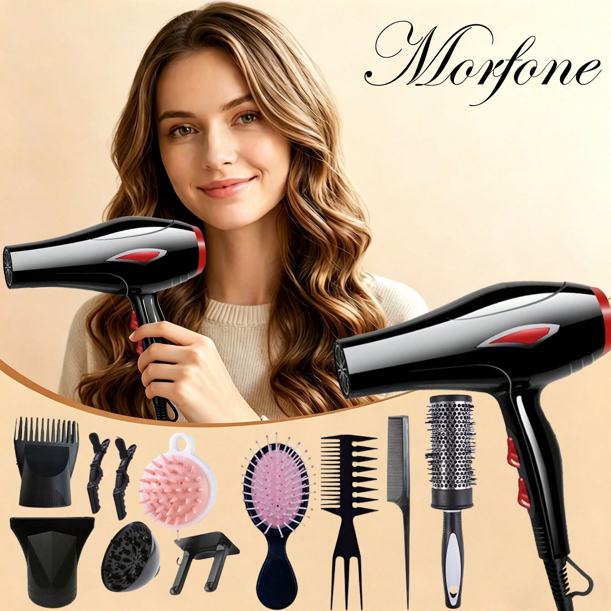 Travel Accessories As Gifts - Pengering Rambut Profesional Kelas Atas Serba