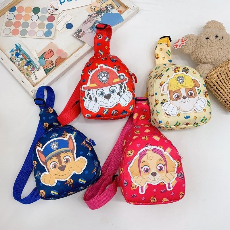 Travel Accessories Baby - Tas Selempang Kartun Paw Patrol untuk