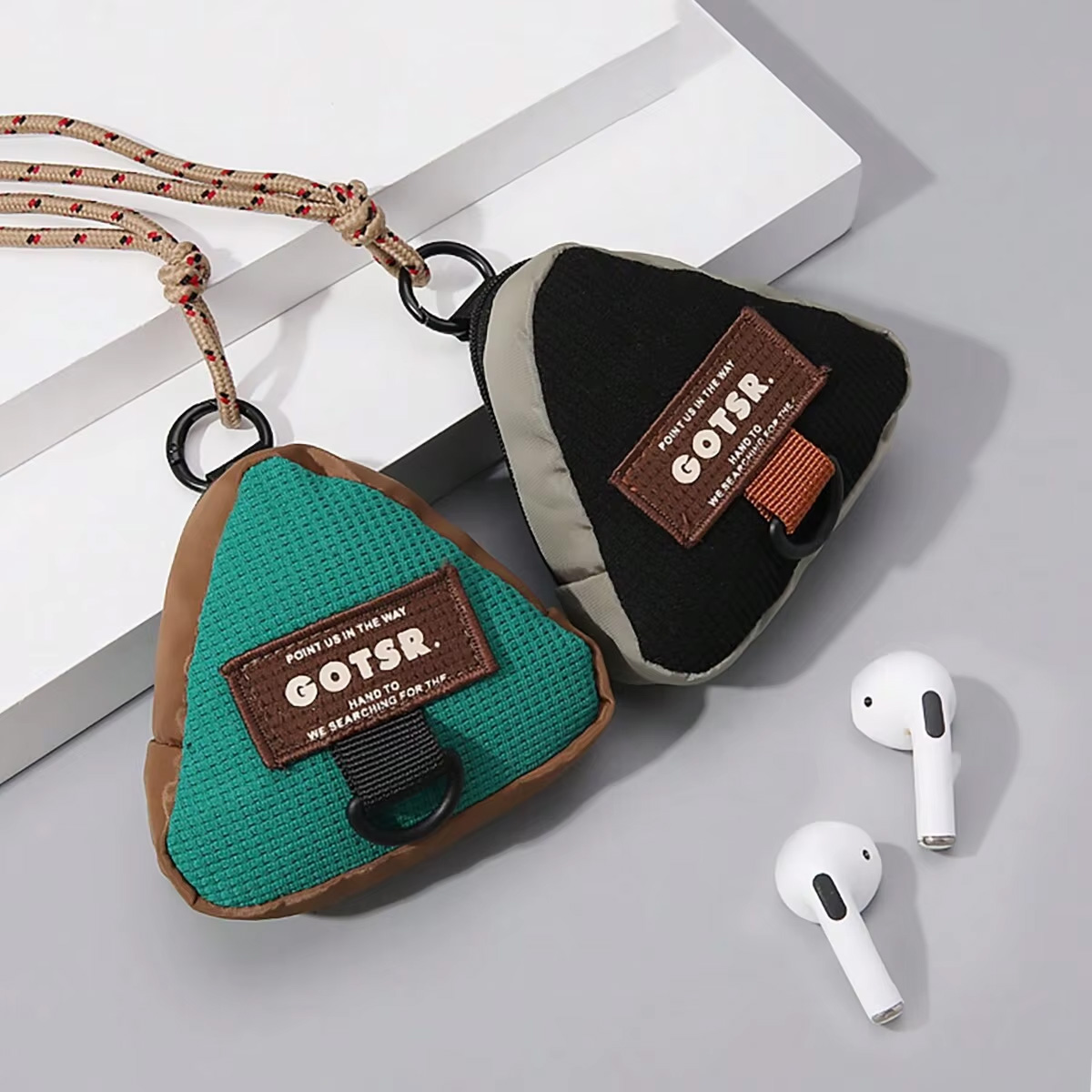 Travel Accessories Jewelry - 1Pcs Tas Penyimpanan Mini Segitiga Portabel