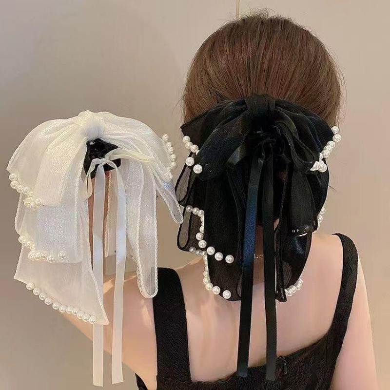 Travel Accessories Aesthetic - Aksesori Rambut Wanita Klip Hiu Pita