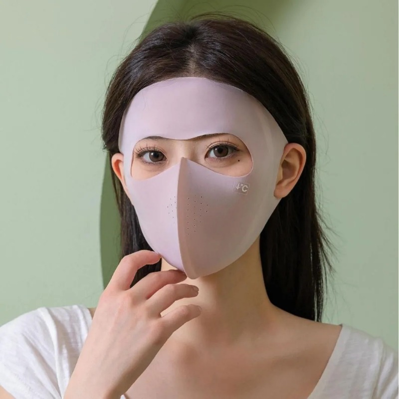 Masker Wajah UV Full-Face Baru - Travel Accessories Aesthetic ulasan dan harga