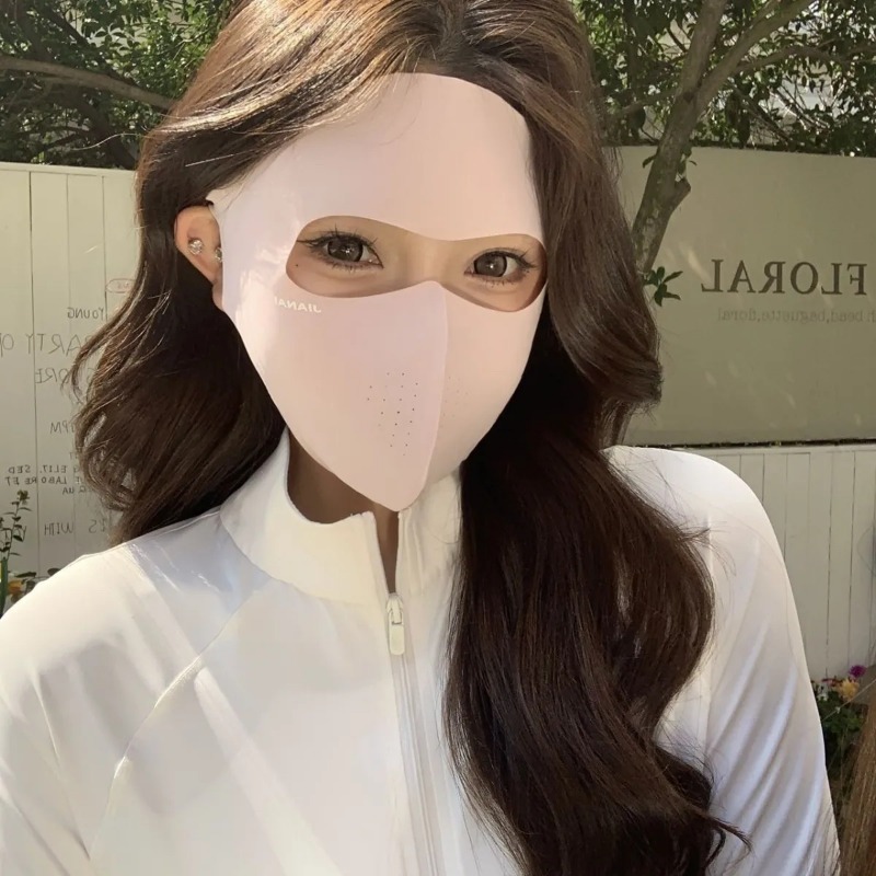 Masker Wajah UV Full-Face Baru - Travel Accessories Aesthetic ulasan dan harga