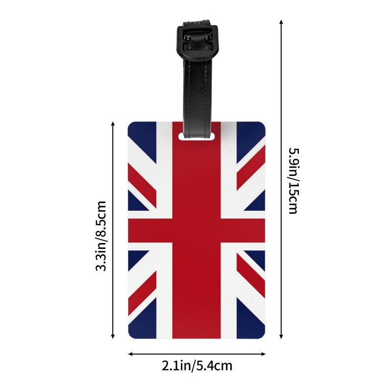 Label Bagasi Retro Union Jack  - Luggage Cover Protector ulasan dan harga