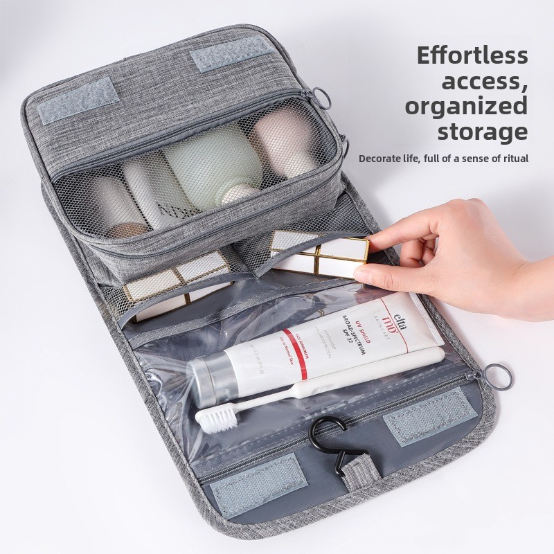 Tas Perlengkapan Mandi Gantung - Travel Accessories Organizer Bag ulasan dan harga