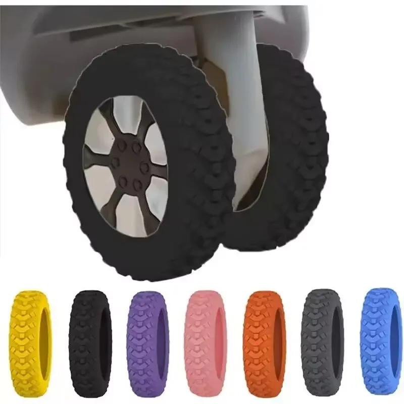 8 Buah Pelindung Roda Silikon  - Luggage Cover Protector ulasan dan harga