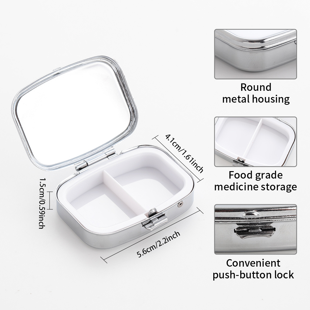 1PCS, Kotak Penyimpanan Pil Pr - Travel Accessories Ideas ulasan dan harga