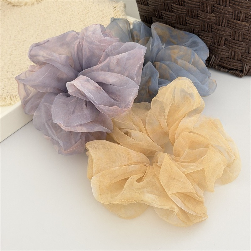 1 Buah Ikat Rambut Organza Uku - Travel Accessories Aesthetic ulasan dan harga