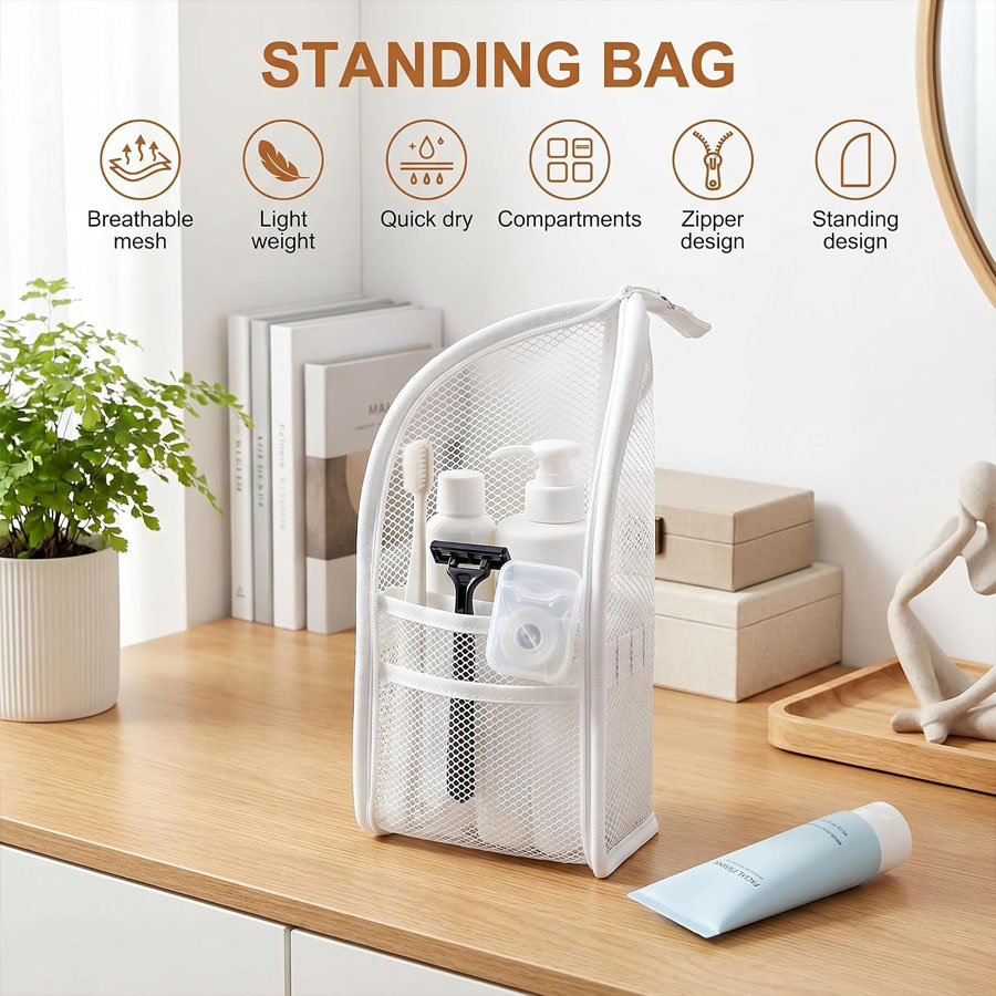 1 buah tas perlengkapan mandi  - Travel Accessories Organizer Bag ulasan dan harga