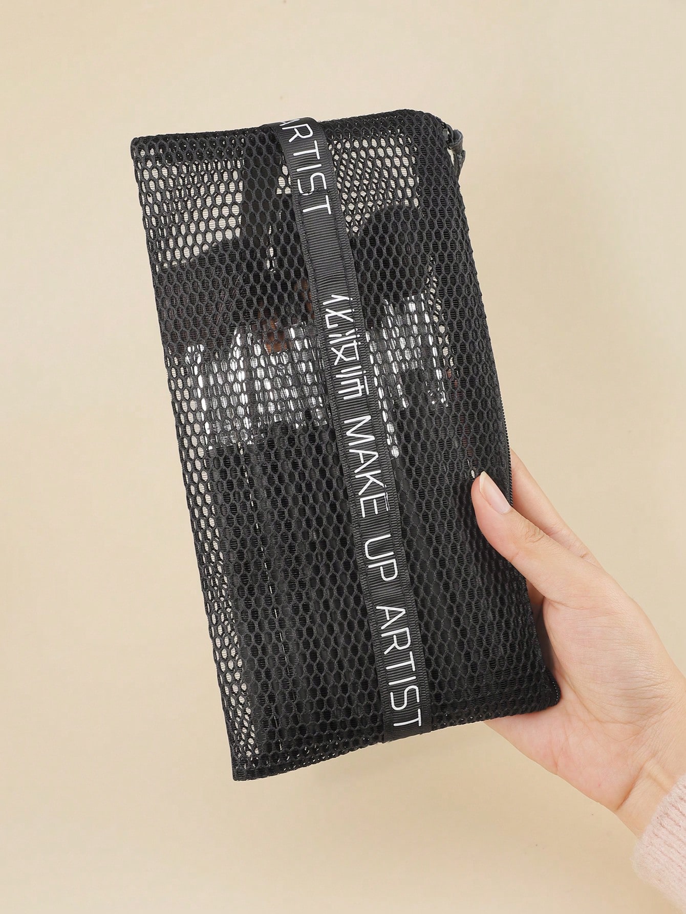 1 Buah Tas Makeup Jaring denga - Travel Accessories Organizer Bag ulasan dan harga