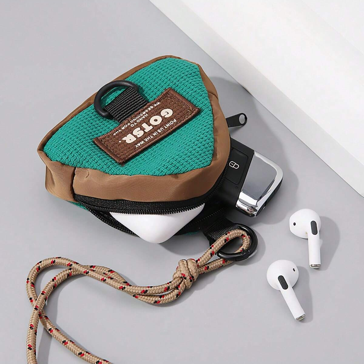 1Pcs Tas Penyimpanan Mini Segi - Travel Accessories Jewelry ulasan dan harga