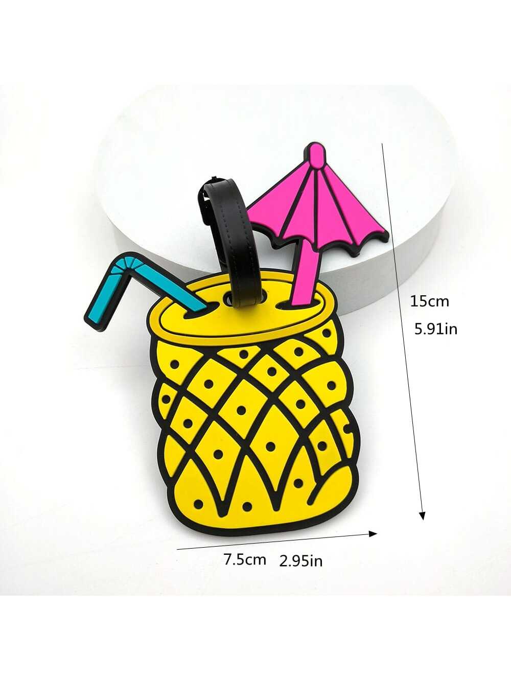 1 buah Aksesori perjalanan tag - Luggage Cover Protector ulasan dan harga